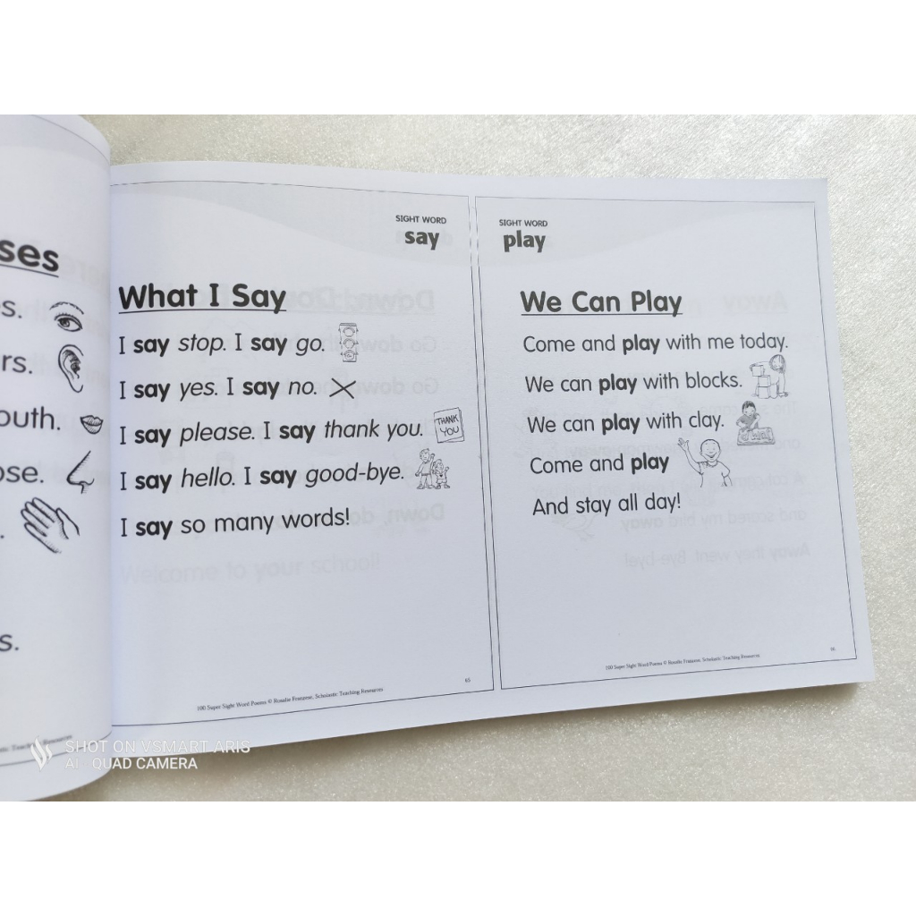 Sight word in gộp 1q - tặng file mp3 cho bé từ 3y làm quen TA