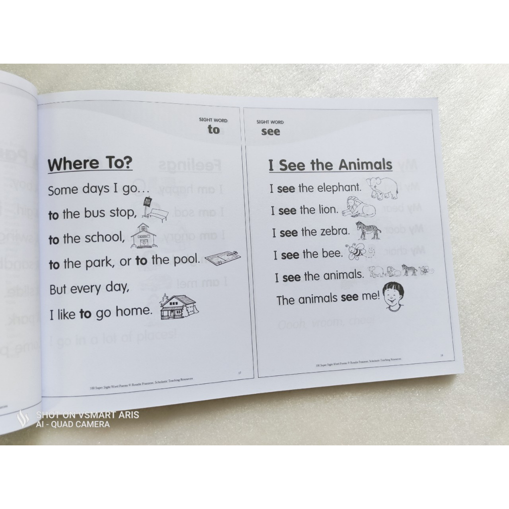 Sight word in gộp 1q - tặng file mp3 cho bé từ 3y làm quen TA