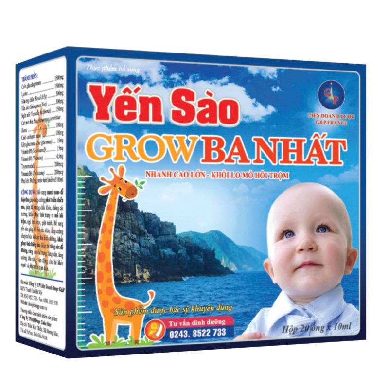 Yến sào Grow Ba nhất