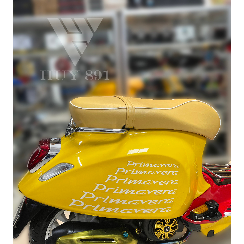 Bọc da yên cho xe Sprint Primavera Notte