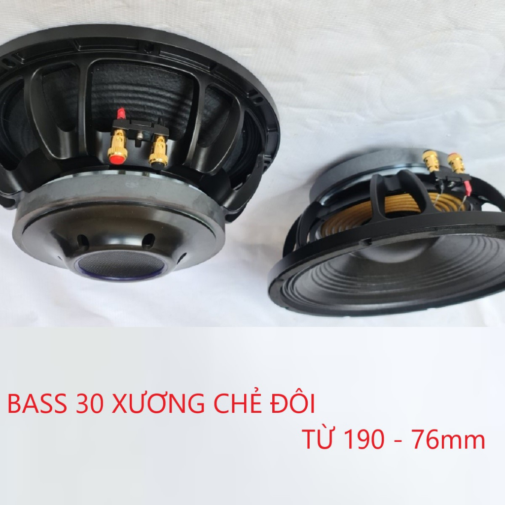 Loa Bass 30 Pro Đít Lồi Tiếng Ca Sáng Rõ Bass Căng Uy Lực Từ 190 Coil 76mm - Giá 1 Cái