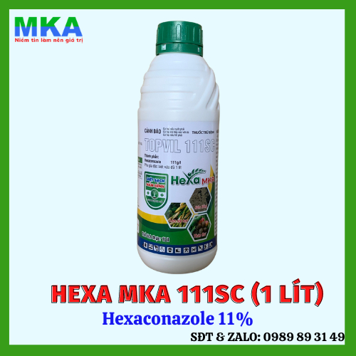 Hexa MKA - Quản lý bệnh hoạt chất Hexaconazole 11% (chai 1 lít)