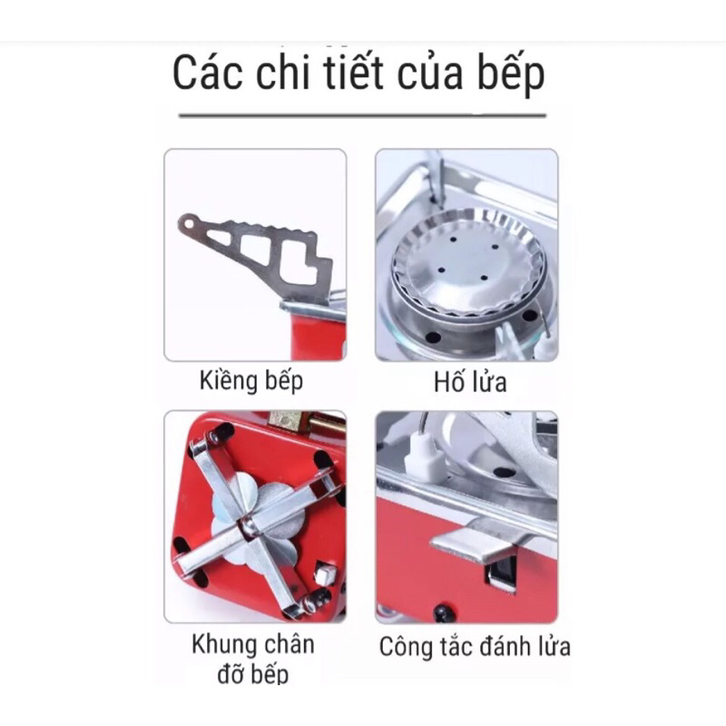 Bếp ga dã ngoại mini gấp gọn đi du lịch phượt | BigBuy360 - bigbuy360.vn