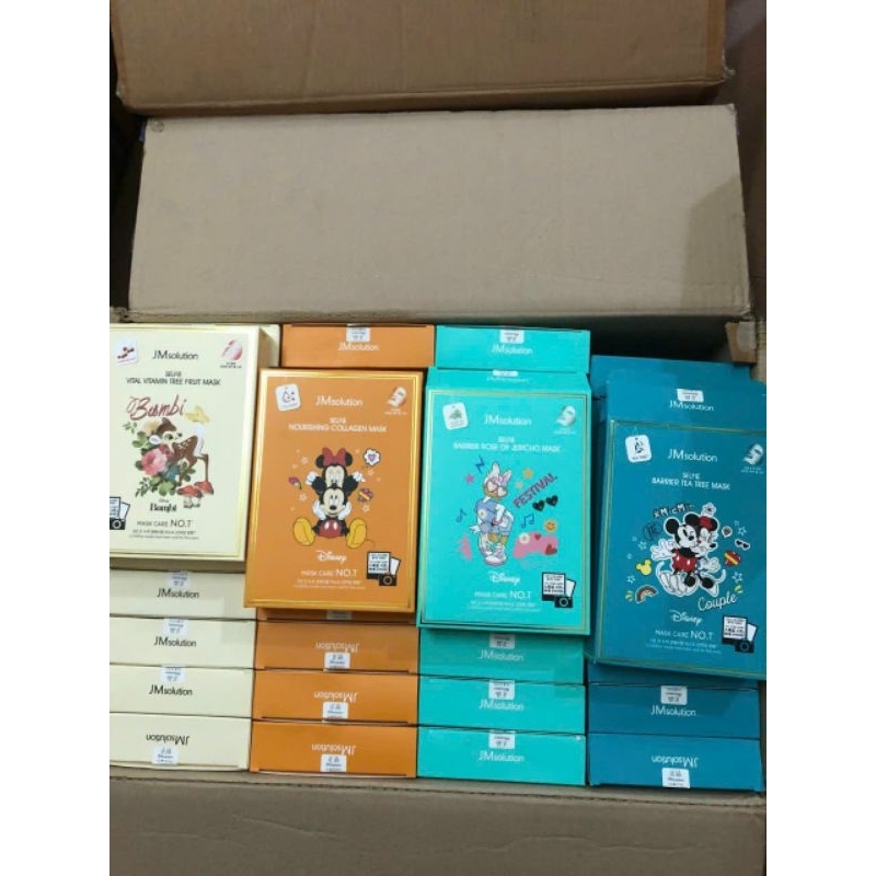 Mix 10 mặt nạ JM Solution phiên bản Disney