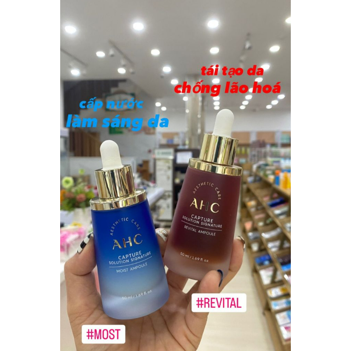 Tinh Chất Dưỡng Da AHC Capture Solution Signature Ampoule 50ml
