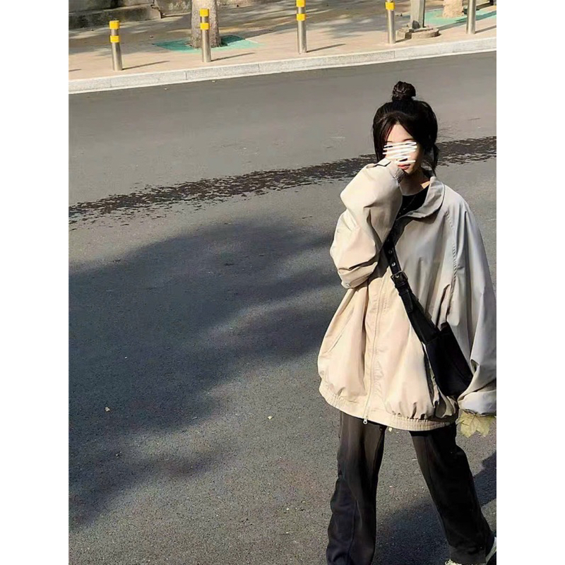 Áo khoác 2 lớp dù big size đến