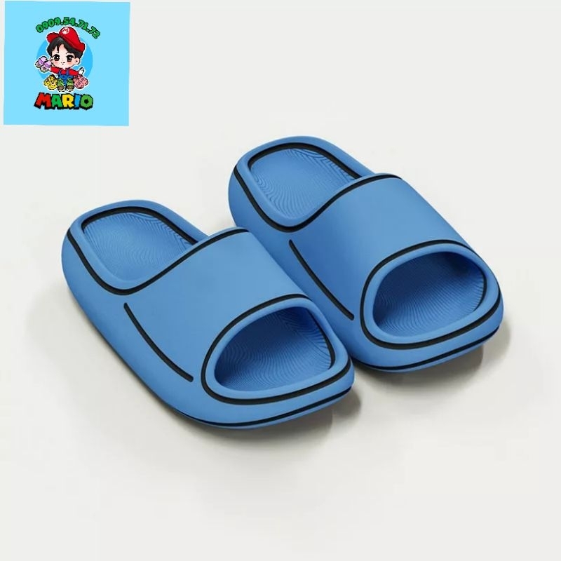 Dép quai ngang Mario, dép đi siêu nhẹ chống trơn trượt cho bé