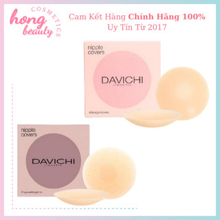 Miếng dán ngực, Miếng dán ngực nâng ngực DAVICHI Silicone Hộp 2 cặp