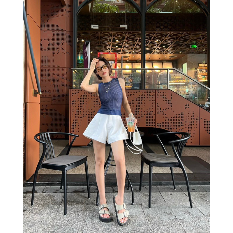 Áo tank top ziczac 3 màu