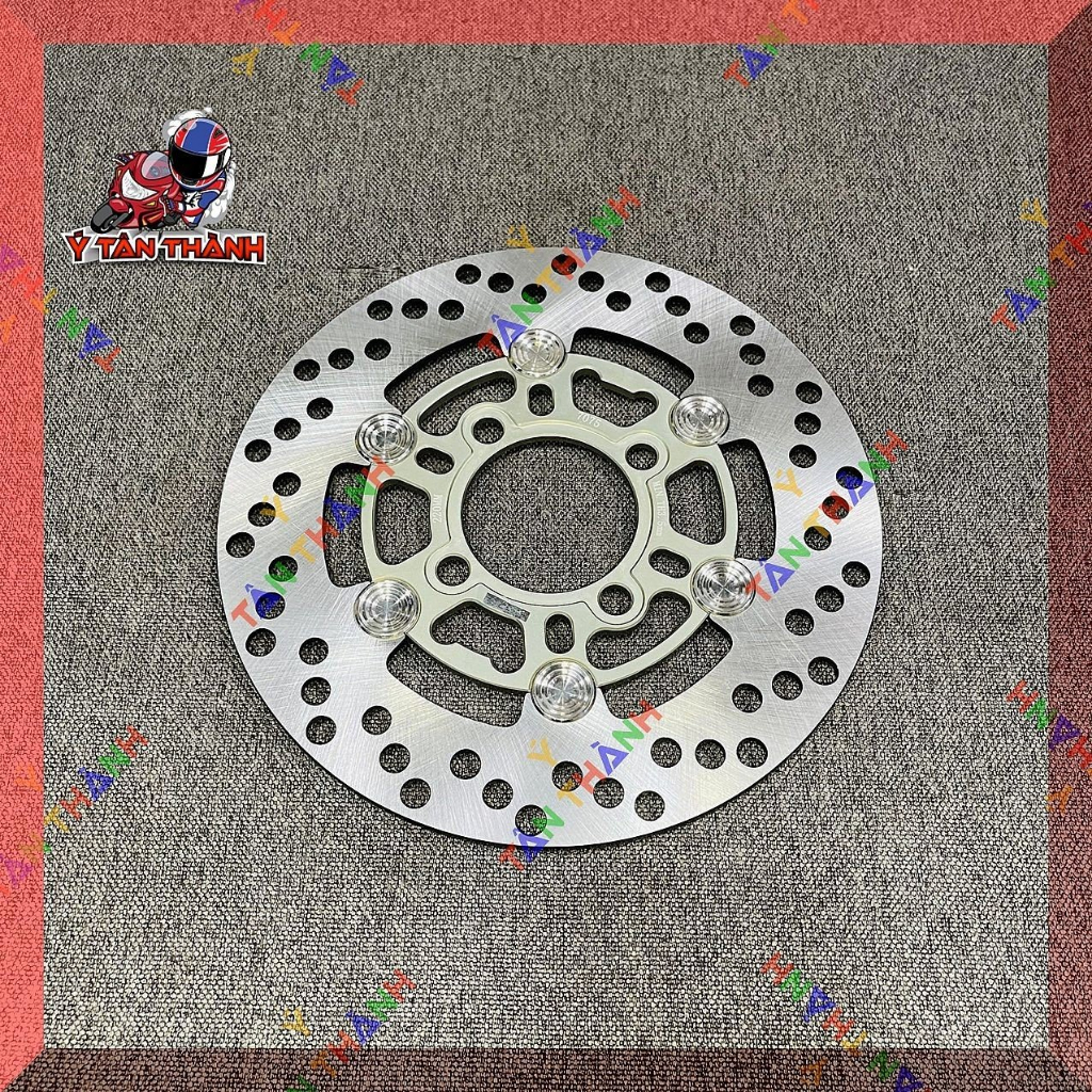 Đĩa thắng HT long đền inox 220mm MS52