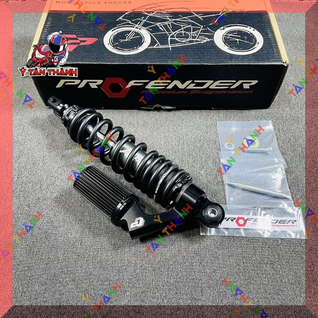 Phuộc Profender vario bình dầu trên MS48