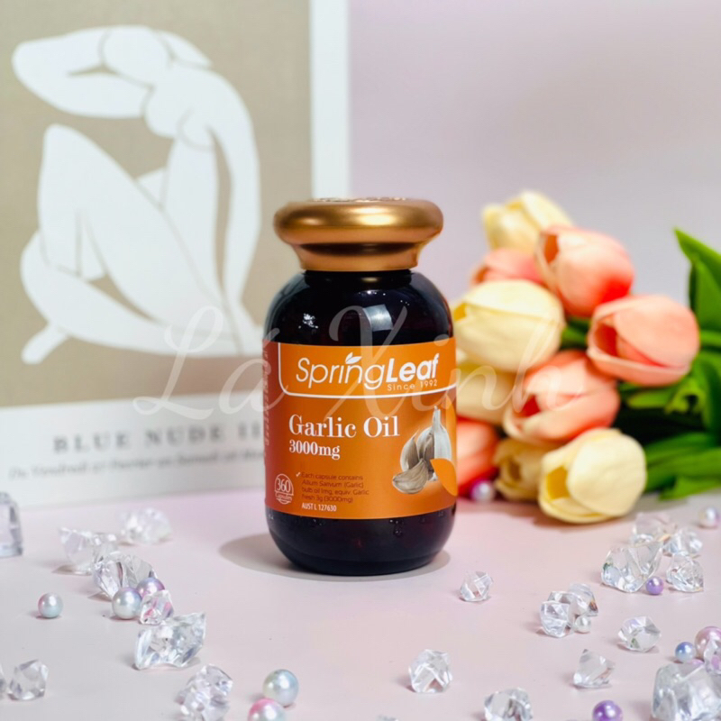 Viên uống tinh dầu tỏi Spring Leaf Garlic Oil 3000mg
