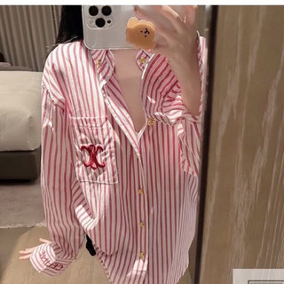 Áo sơ mi nữ hồng ngọt ngào nữ tính cee-lin hot 2023