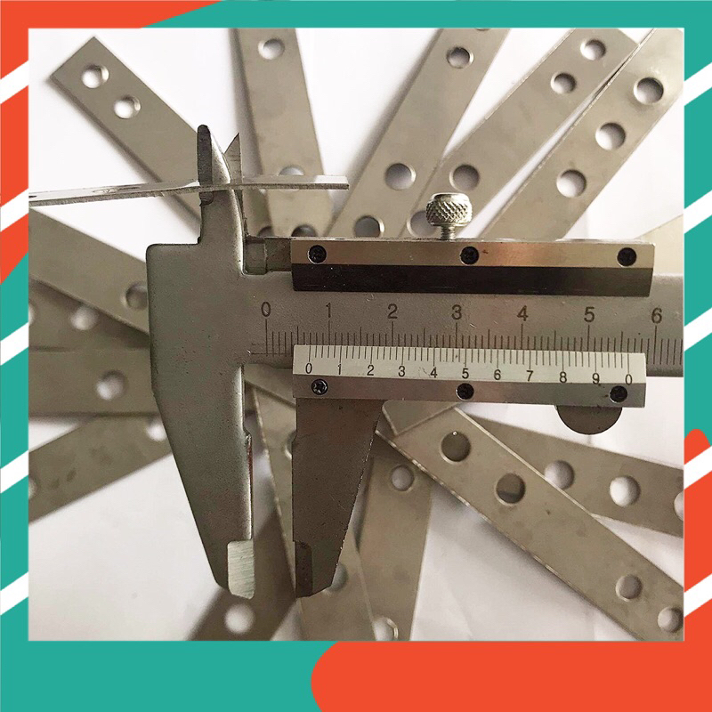 Bát giá đỡ , thẳng inox Chiều dài 11cm / lỗ 0,3/ 0,5mm