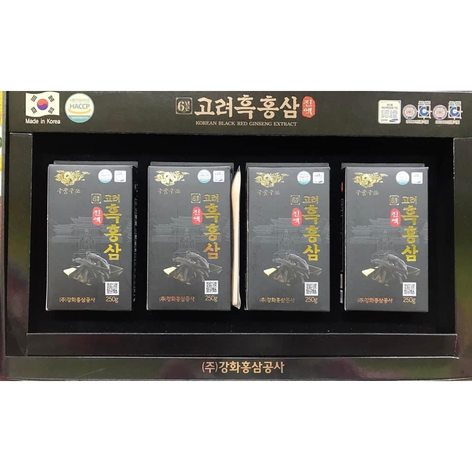 CAO HẮC SÂM KANGHWA 4 LỌ