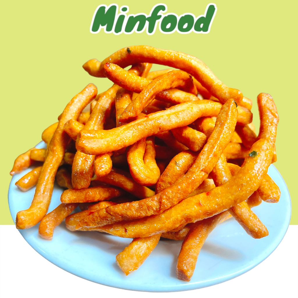 Bánh Thèo Lèo Mắm Ớt Minfood Bánh Neo Mặn Giòn Cay Nhẹ - 100G/ 250G/ 500G