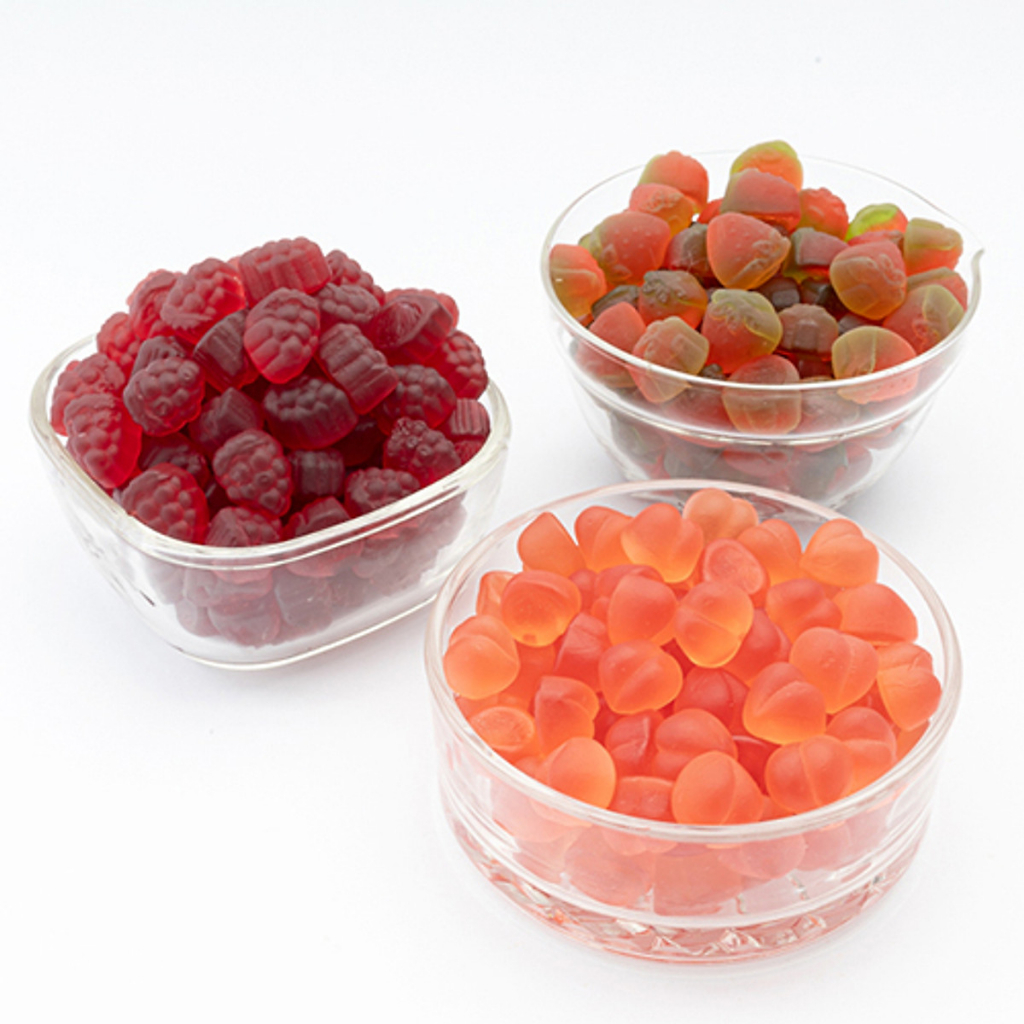Kẹo Dẻo Boom Jelly gói 25g (Dâu, Nho, Đào) đồ ăn vặt Hà My