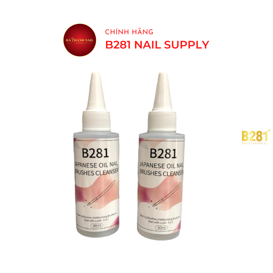 Nước Rửa Cọ , Dầu Rửa Cọ B281 60ml