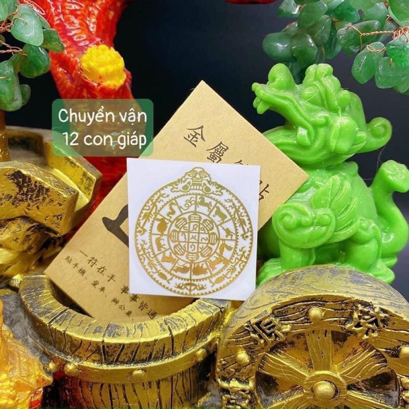 MIẾNG DÁN LINH PHÙ MAY MẮN