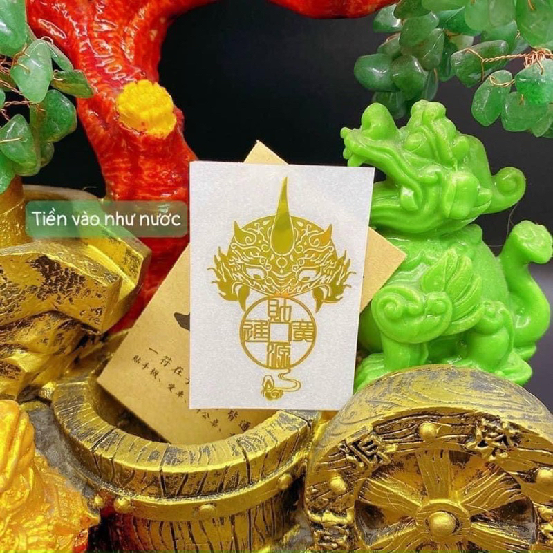 MIẾNG DÁN LINH PHÙ MAY MẮN