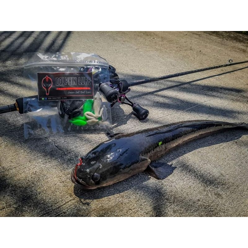 Mồi câu GOLLUM FROG 5cm 5.9gr Từ DOLPHIN LURE THAILAND