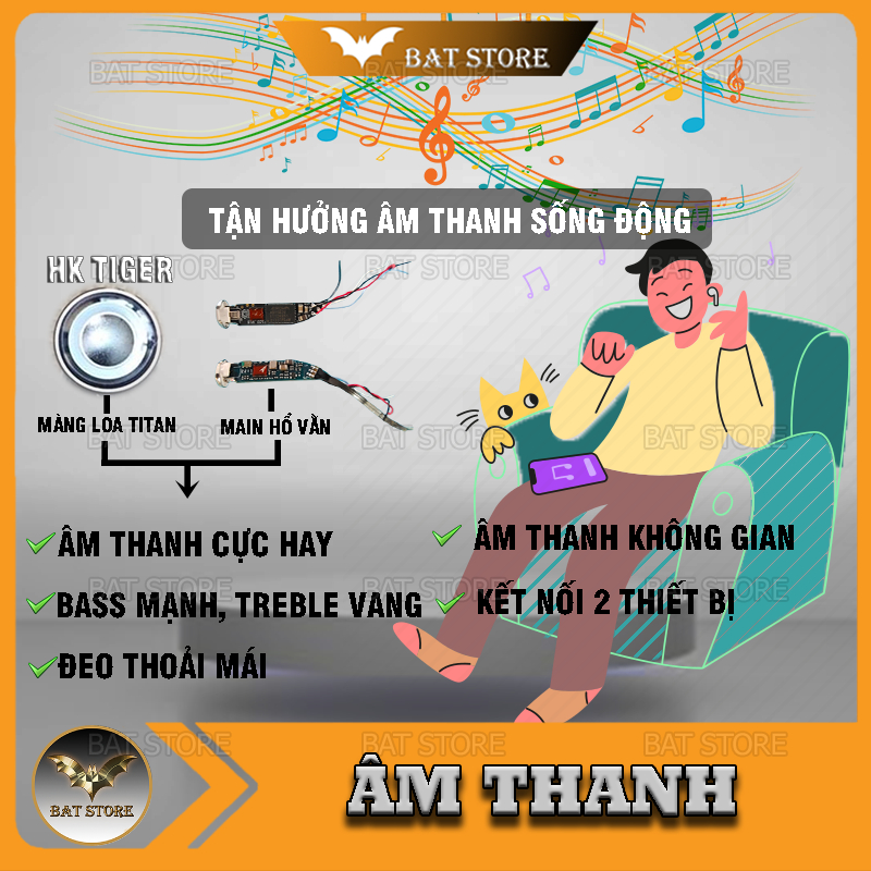 Tai Nghe Hổ Vằn Gen 3 1562E – Phiên Bản Cao Cấp Nhất Dòng Gen 3