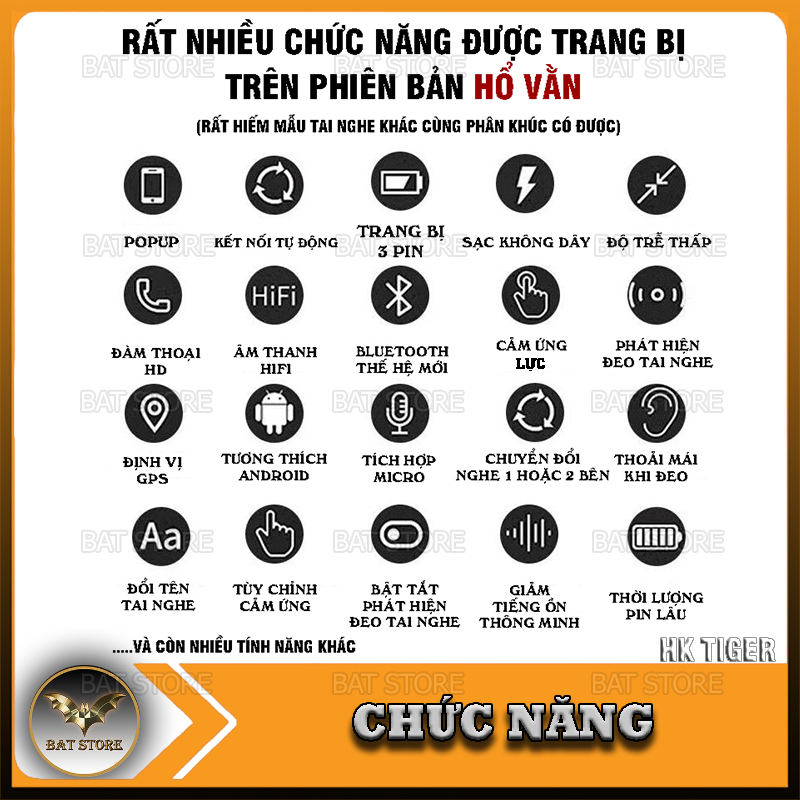 Tai Nghe Hổ Vằn Gen 3 1562E – Phiên Bản Cao Cấp Nhất Dòng Gen 3