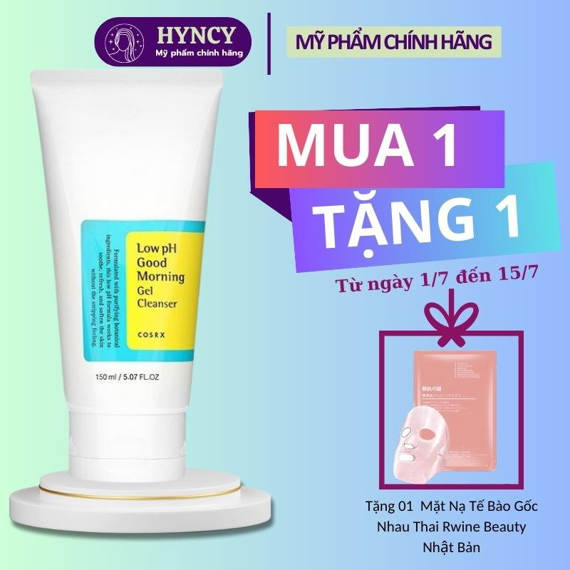 Sữa Rửa Mặt Cosrx Low Ph Good Morning Gel Cleanser Dạng Gel 50Ml - 150Ml Thiên Nhiên