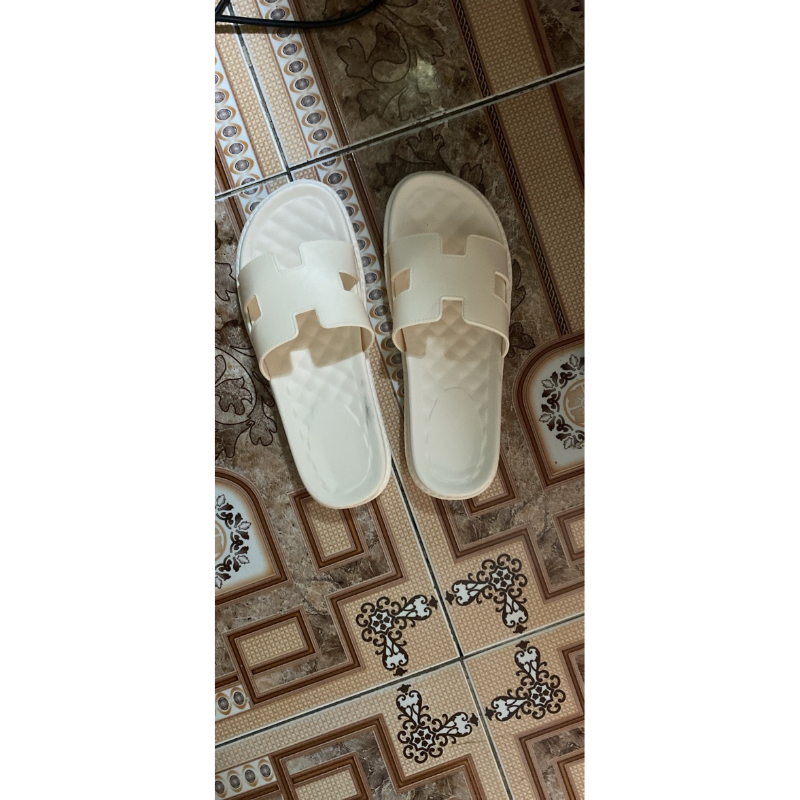 Dép nữ bánh mỳ Fashion quai H đúc nguyên khối chữ H đế cao 6cm F1H HCG