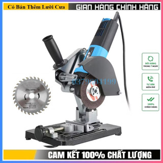 Bộ khung gắn máy mài máy cắt cầm tay sẽ biến máy cắt cầm tay thành máy cắt bàn để cắt sắt và cắt ghỗ tiện lợi