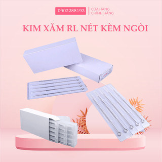 Combo 20 kim (🎁+ FREESHIP💖) Xăm hình đi nét Rl - Kèm Ngòi Xăm.