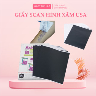 Giấy scan than (🎁+ FREESHIP💖)Giấy Than 1 lớp scan hình xăm in nhiều lần không nhoè