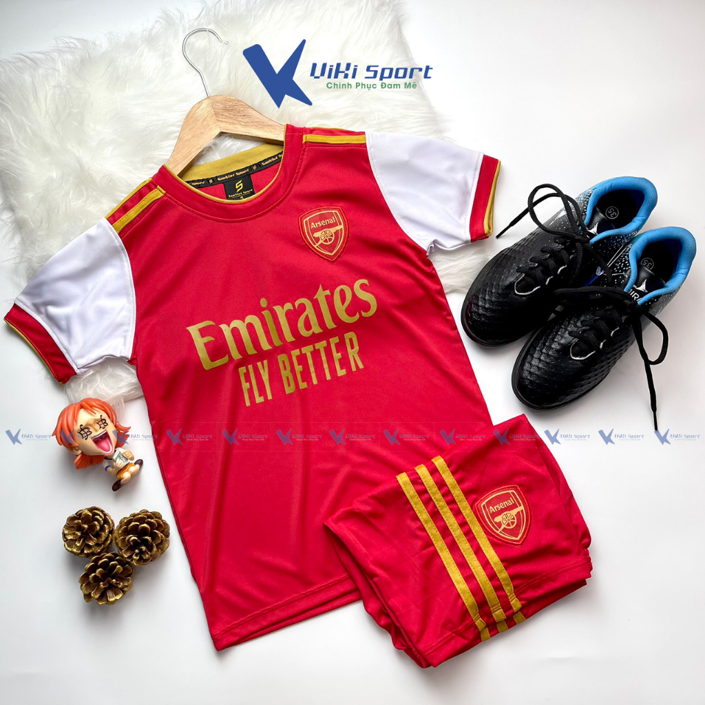 Bộ quần áo đá bóng cho trẻ Từ 10kg đến 45kg SV01- ViKi Sport