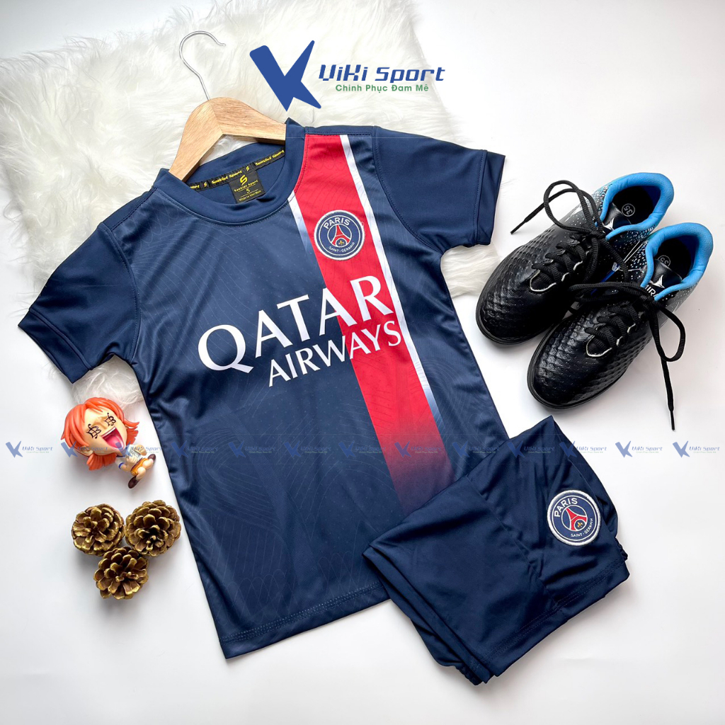 Bộ quần áo đá bóng cho trẻ Từ 10kg đến 45kg SV01- ViKi Sport