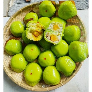 10 bánh quy trứng muối nhân đậu xanh hoặc dừa