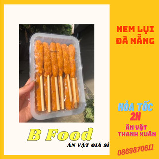 Nem lụi Đà Nẵng biến tấu phù hợp vơi khẩu vị Hà Nội cuốn ngon