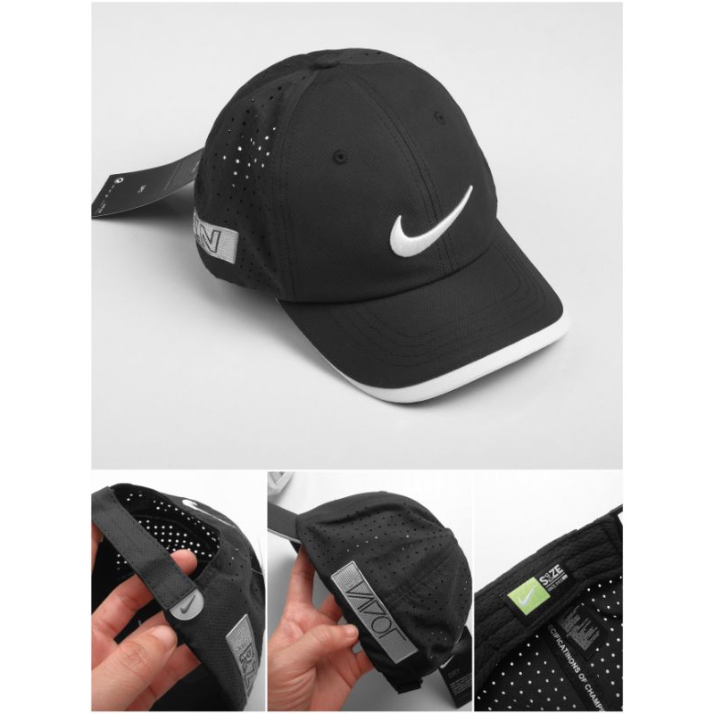 Nón lưỡi trai logo NI KE VAPOR chất dù lỗ lazer mỏng nhẹ dai bền thoáng mát, phom ôm đầu thể thao,nón unisex