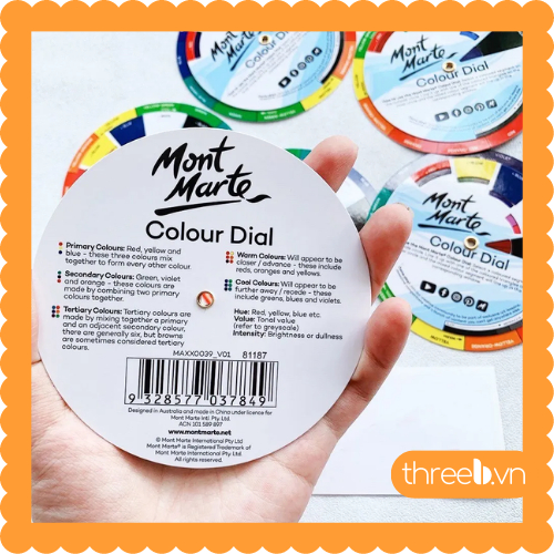 Bảng Hướng Dẫn Pha Màu Mini Mont Marte Colour Dial - MAXX0039