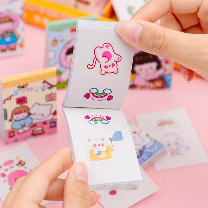 SỔ STICKER MINI CẮT SẴN