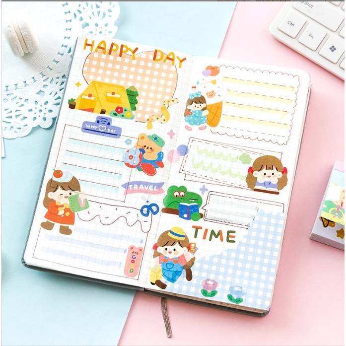 SỔ STICKER MINI CẮT SẴN