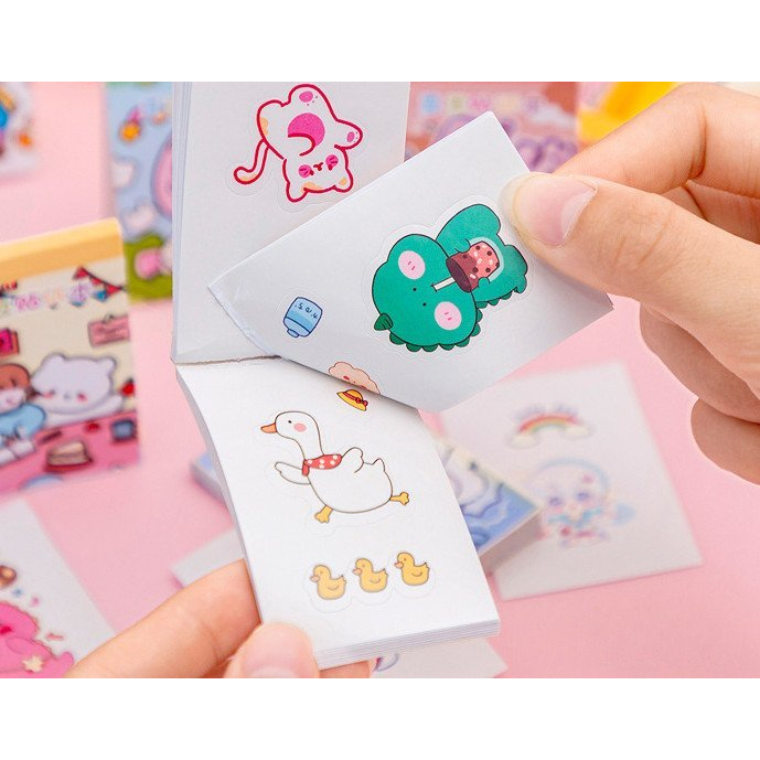 SỔ STICKER MINI CẮT SẴN