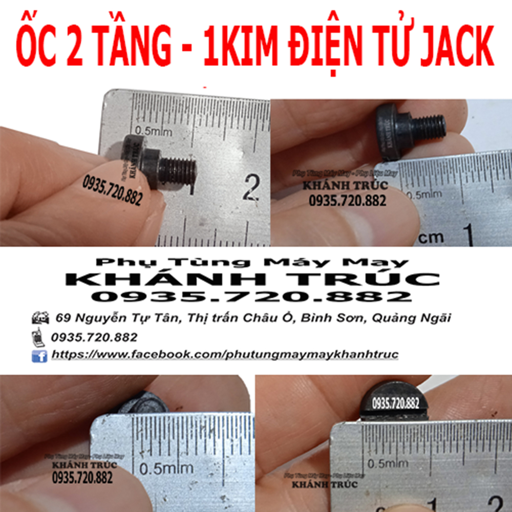 Ốc 2 tầng máy 1kim điện tử JACK máy may (khâu) công nghiệp