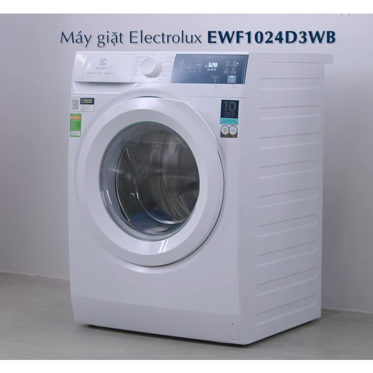 Máy giặt Electrolux Inverter 10 kg EWF1024D3WB 2023 - Điện Máy Kho Rẻ