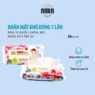 {NEW} BÔNG TẨY TRANG Khăn Nara MIHOO PHIÊN BẢNG DẠNG TÚI ( HÀNG CHÍNH HÃNG)