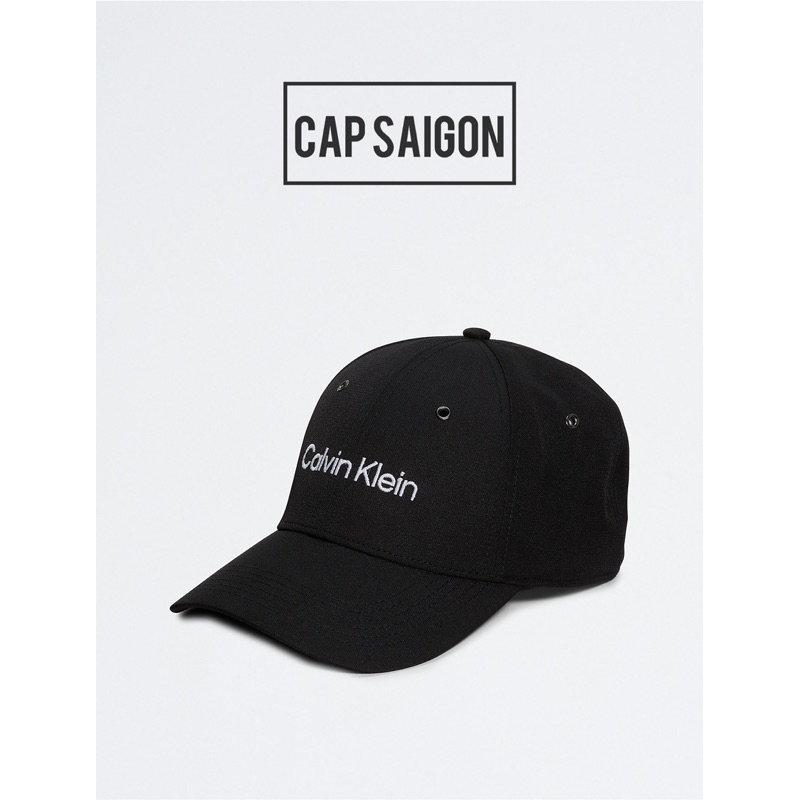 Mũ kaki thêu dòng chữ C.K phom mềm CAPSAIGON unisex nam nữ phong cách trẻ trung năng động