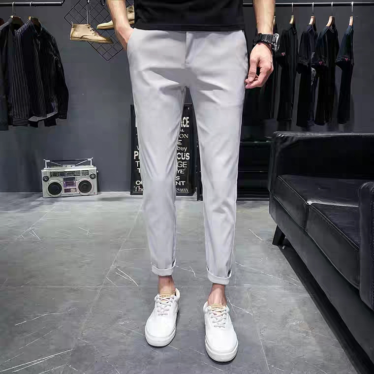 Quần tây nam 5 màu ống côn nhỏ ôm chân dáng body thời trang nam mẫu mới đang hot trend QUẦN ÂU NAM DÀI DÁNG HÀN QUỐC