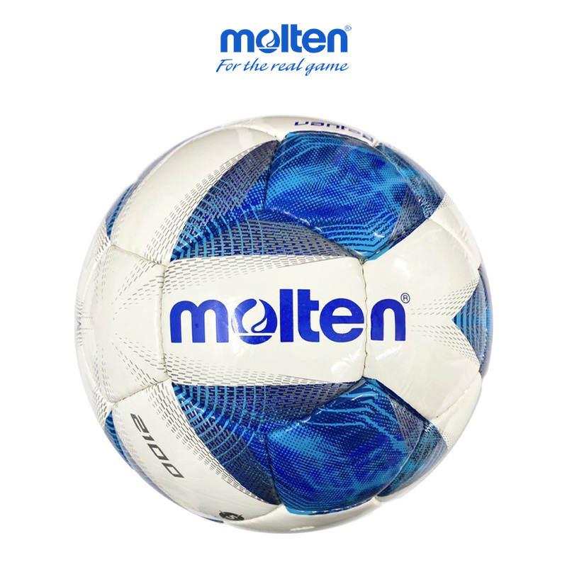 Quả Bóng Đá MOLTEN Số 5 Khâu Tay - Tặng Kim Bơm