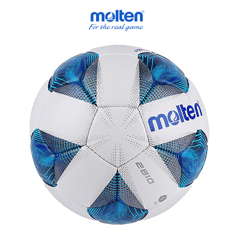 Quả Bóng Đá MOLTEN Số 5 Khâu Tay - Tặng Kim Bơm