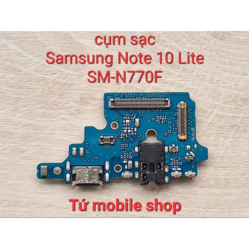 Cụm sạc Samsung Note 10 Lite SM-N770F , cụm sạc linh kiện như hình