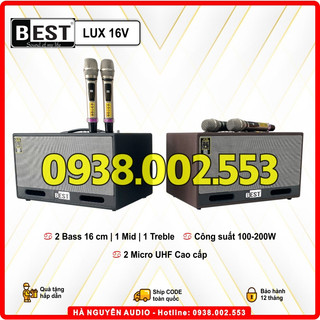 Loa karaoke xách tay best lux 16v